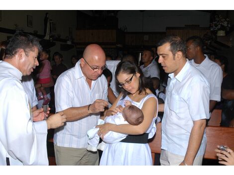 Batizado no bairro do Jardim da Saúde