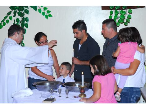 Batizado no bairro da Vila Formosa