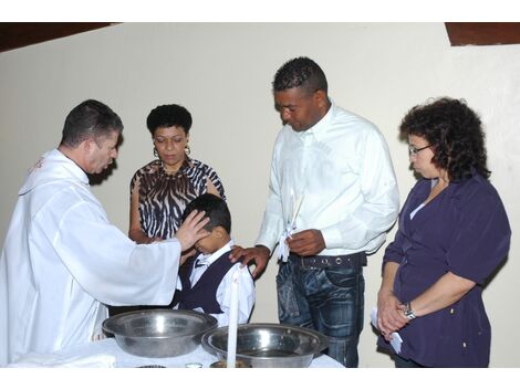 Batizado no bairro do Morumbi